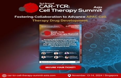 3rd CAR-TCR: Cell Therapy Summit Asia at Singapore