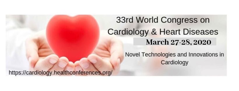 33rd World Congress on Cardiology & Heart Diseases