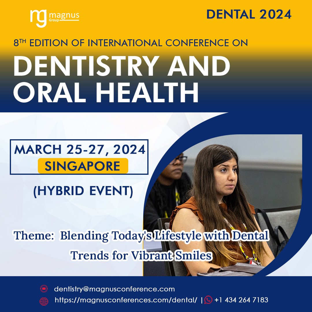 8th Edition of International Conference on Dentistry and Oral Health