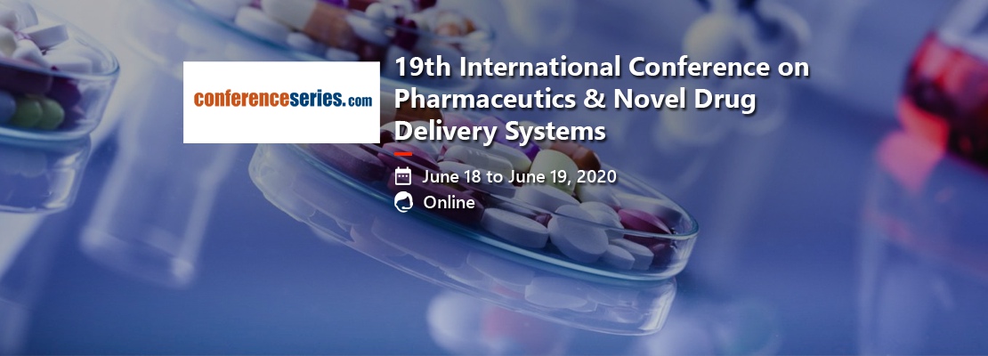 19th International Conference on Pharmaceutics & Novel Drug Delivery Systems
