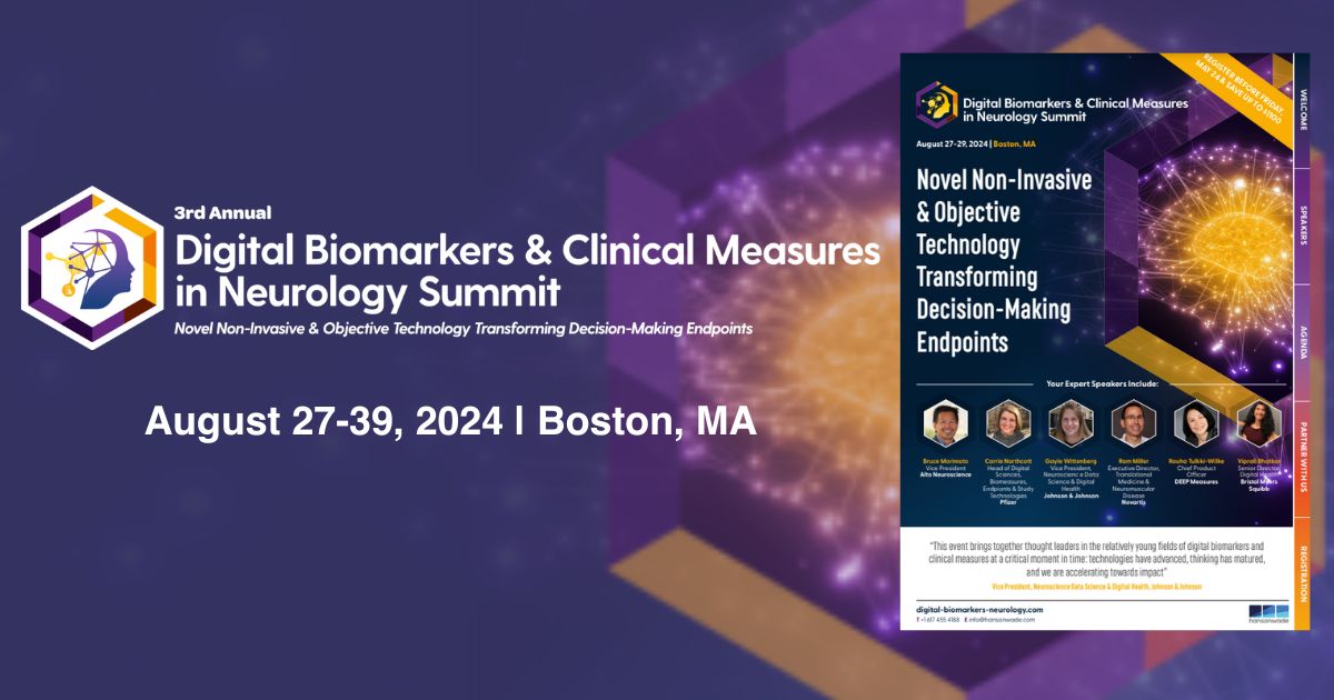 3rd Digital Biomarkers and Clinical Measures in Neurology Summit