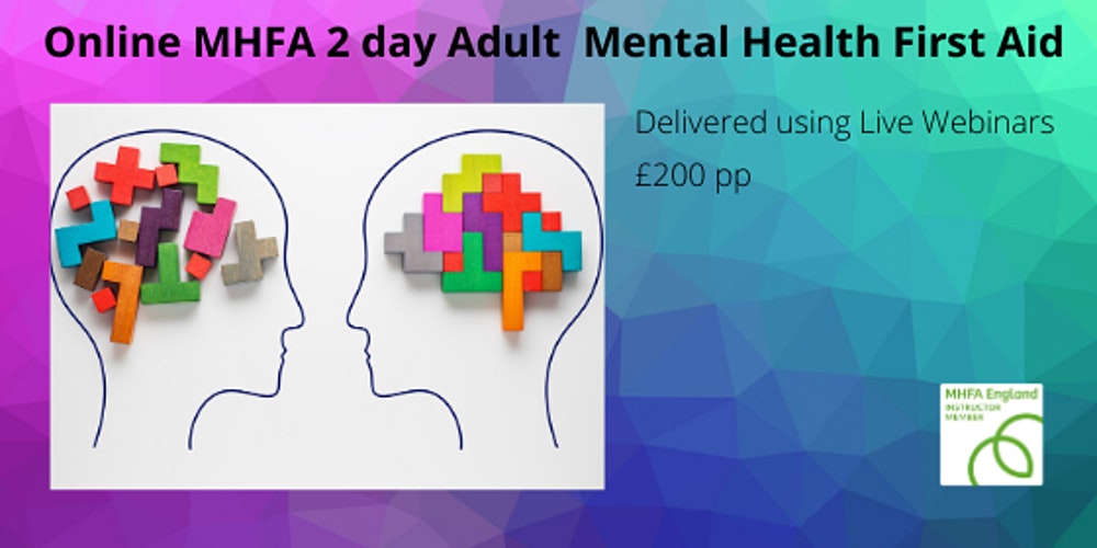 MHFA England 2 day Adult Mental Health First Aid