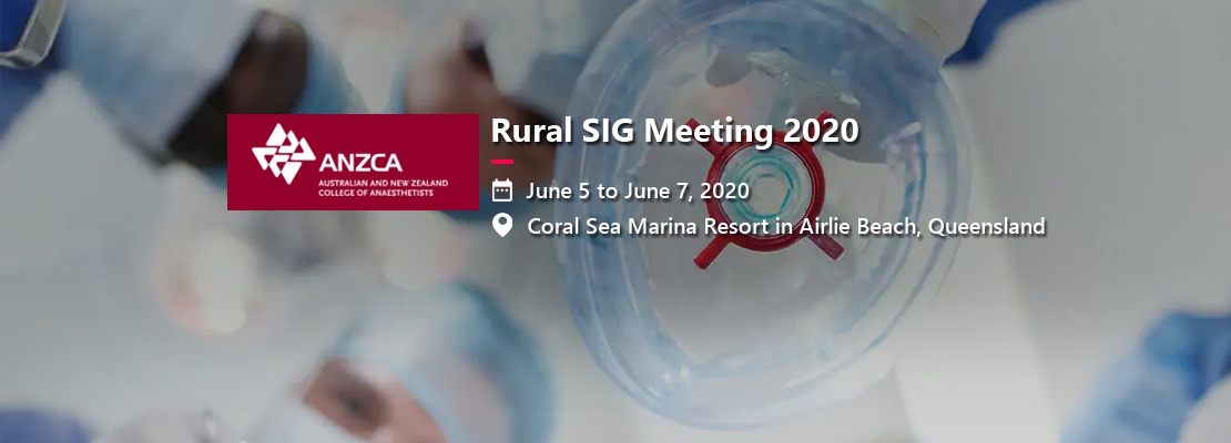 Rural SIG Meeting 2020