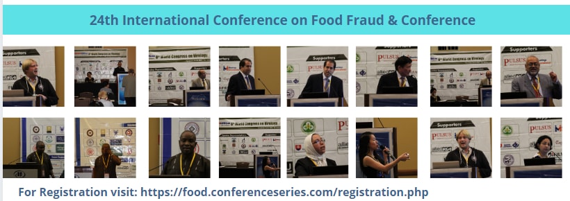 24th International Conference on Food Fraud & Conference