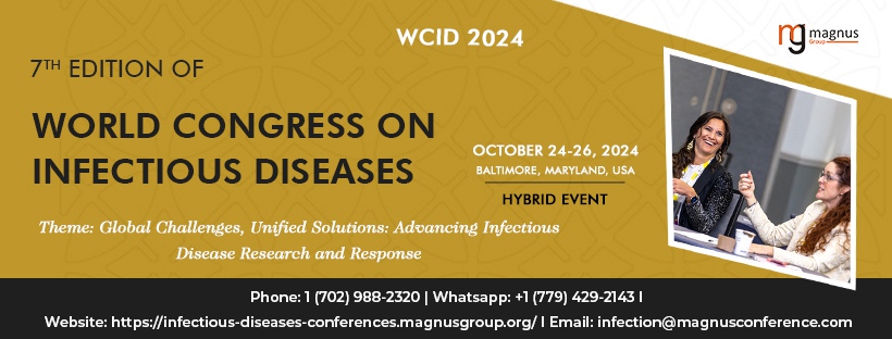 7th Edition of  World Congress on Infectious Diseases