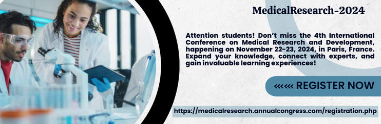 4th International Conference on  Medical Research and Development