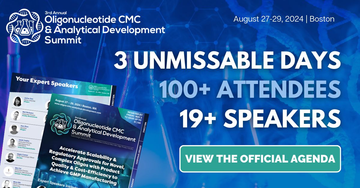 3rd Oligonucleotides CMC and Analytical Development Summit