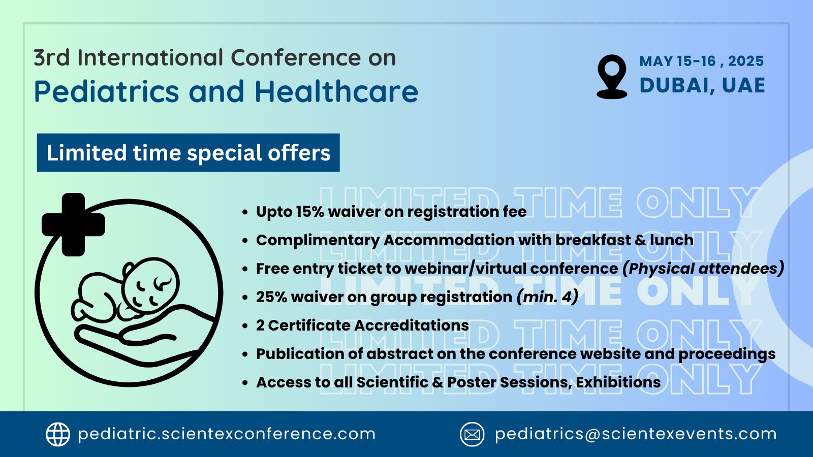 3rd International Conference on Pediatrics and Healthcare 2025