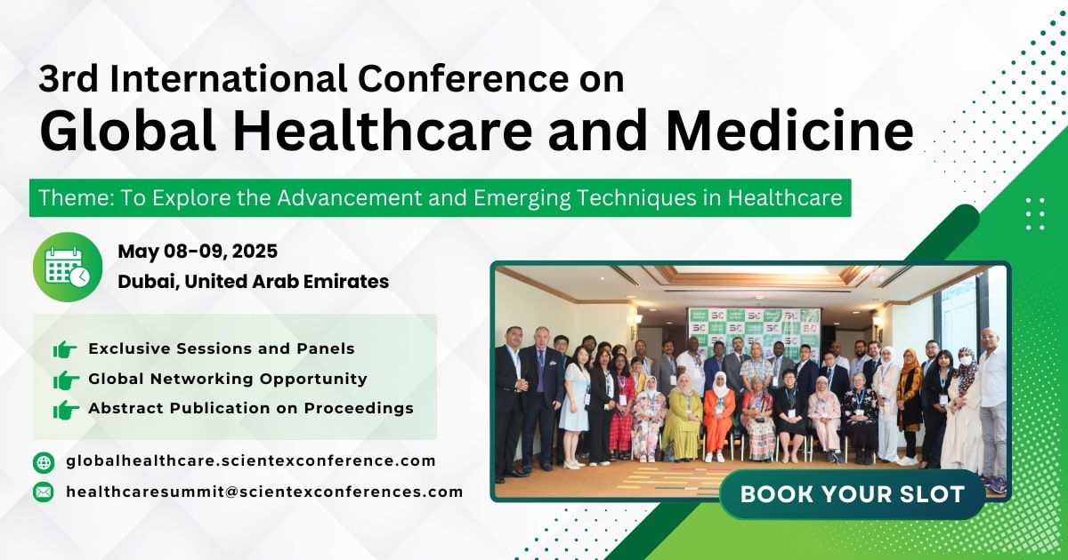 3rd International Conference on Global Healthcare and Medicine